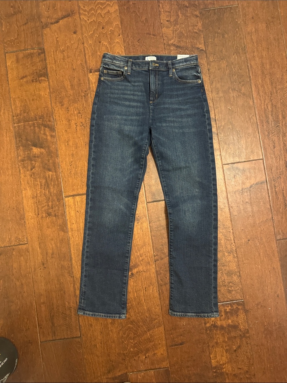 J. Crew Dark Blue boys Straight-Leg Jeans NWT